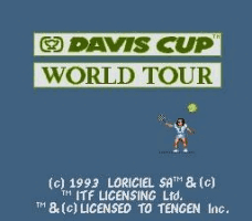 Davis Cup World Tour Tennis Title Screen
